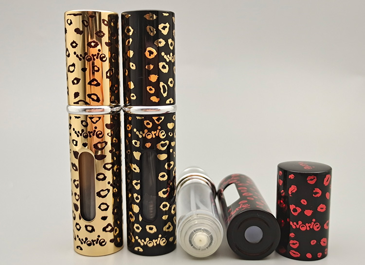 5ML铝喷平底底部充装便携式香水瓶